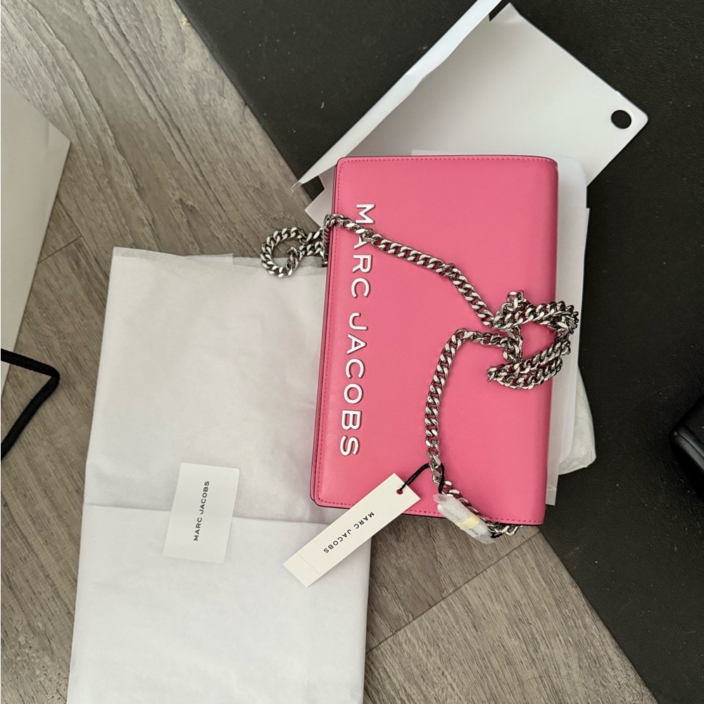 Marc Jacobs Pink Crossbody Bag- rare color